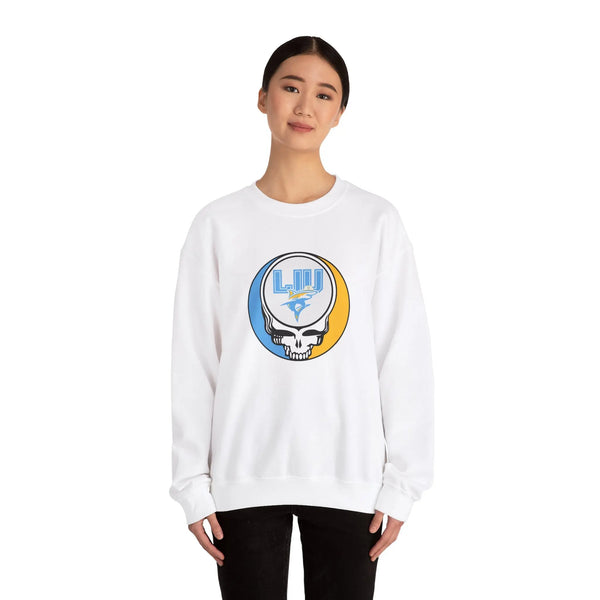 Grateful Dead - LIU Nursing Grateful Dead Stealie Crewneck Sweatshirt - StealieShop